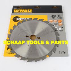 Cirkelzaagblad extreme 250x30mm 24 tanden Vlak positief 10 graden | DT4311